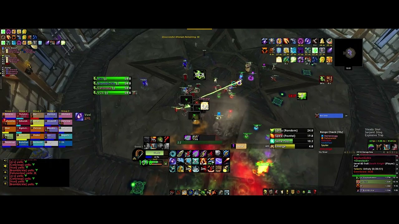 The Northrend Beasts - #1 Marksmanship Hunter 100 Parse (10,850.6 DPS) - WoTLK Classic