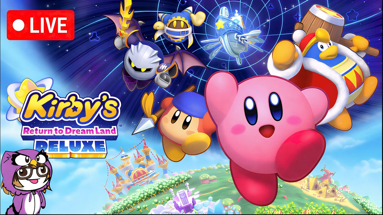 Kirby's Return to Dream Land Deluxe Playthrough! #shorts
