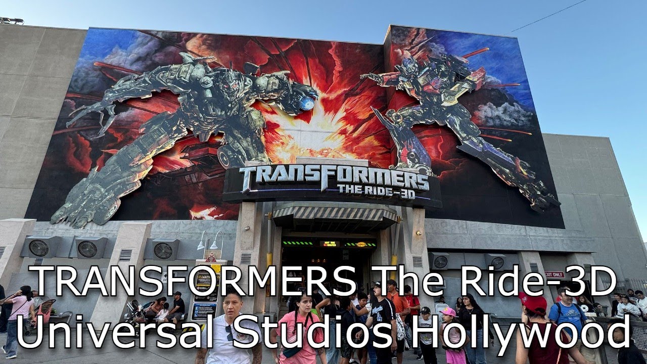 TRANSFORMERS: The Ride-3D POV (Full Experience) | Universal Studios Hollywood 2025