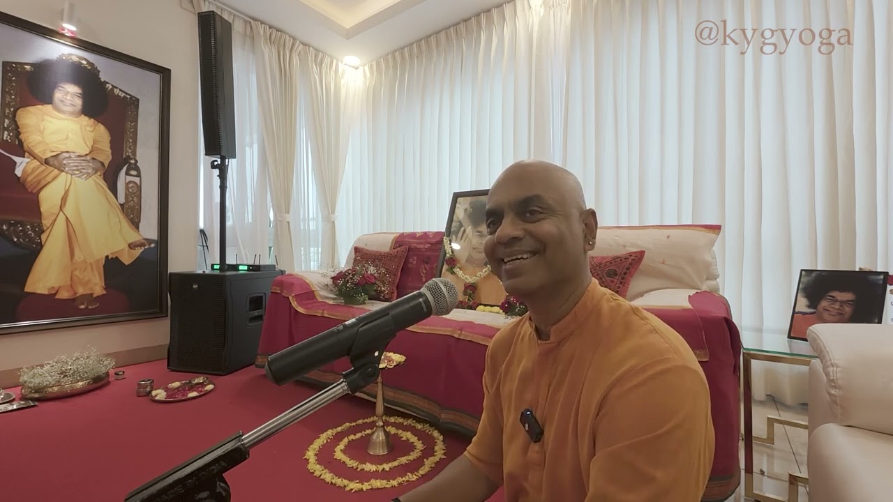 What inspires me most about Sri Sathya Sai Baba | Bangalore Satsang | Sunder Iyer | @kygyoga