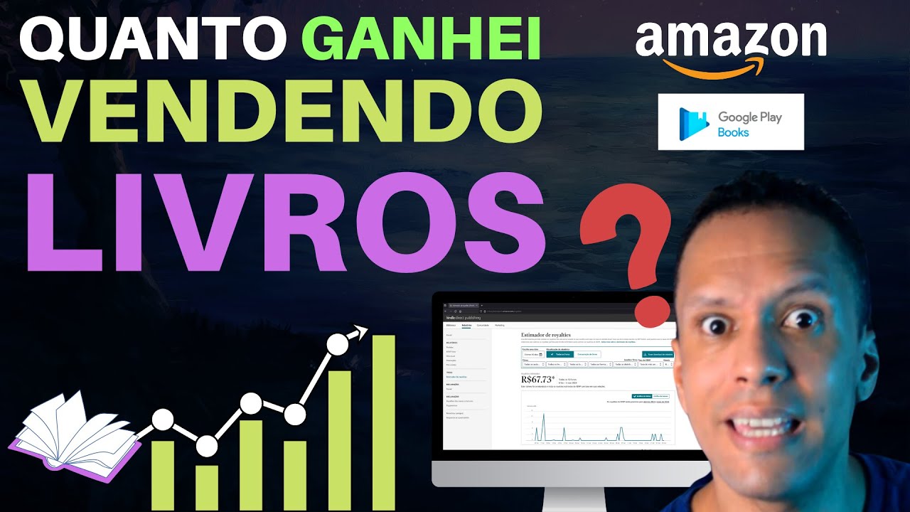 Quanto GANHEI vendendo LIVROS em mais de 5 ANOS de CARREIRA LITER&Aacute;RIA?