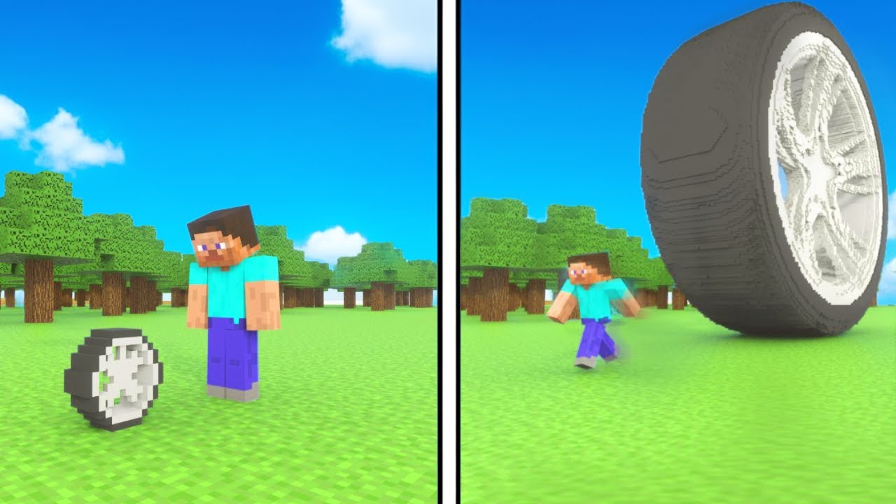 Small To Big Wheel vs Steve