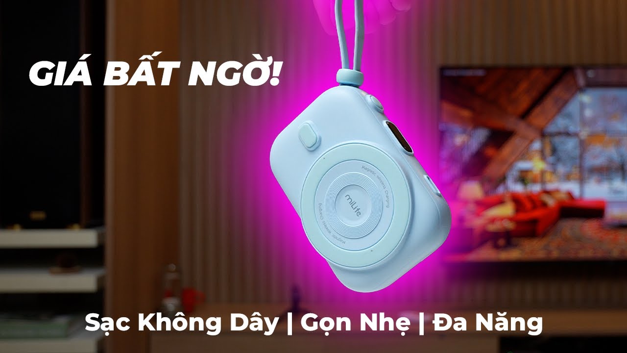 Trên tay miLife P19ZM - Pin dự phòng nhỏ gọn 