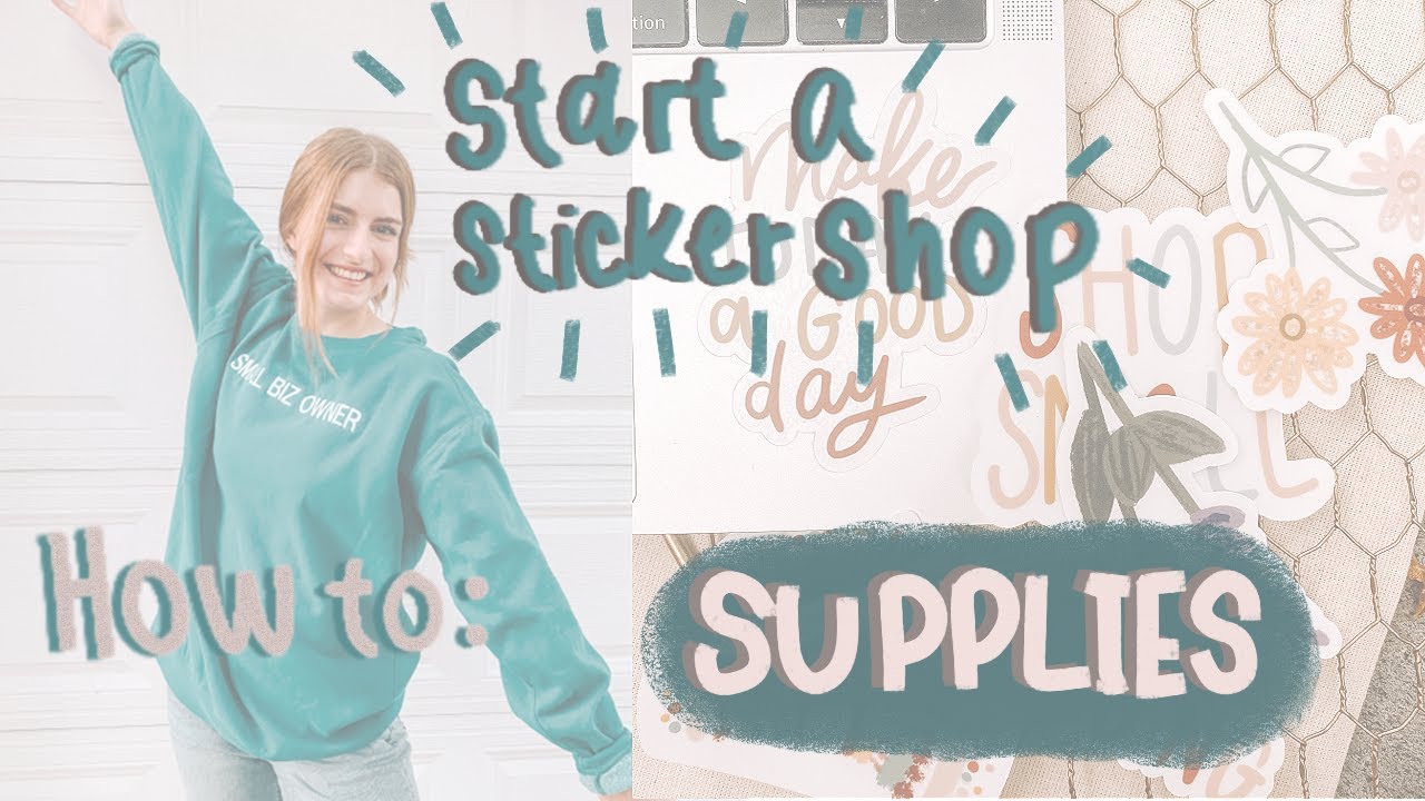 HOW TO: Start a sticker shop + business in 2026! ALL THE SUPPLIES YOU NEED!