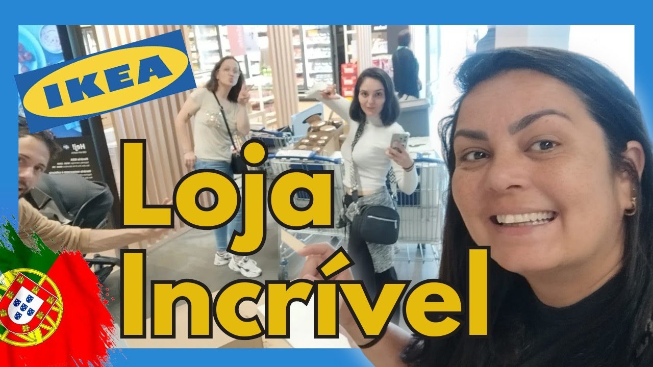 COMPRAS  DE MÊS:5 carros cheios😃 CONHECI A FAMOSA LOJA IKEA,Compramos muito ...