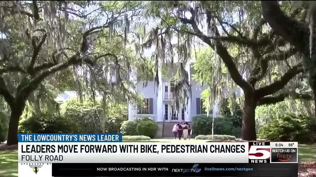 VIDEO: Charleston County moves forward with Folly Road bike, pedestrian improvements