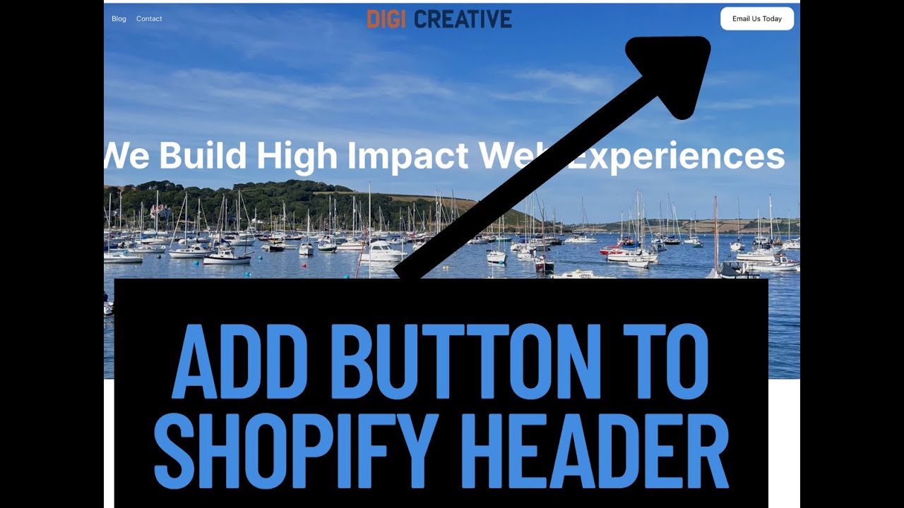How to Add a CTA Button in Shopify Header (Using Horizon Theme)