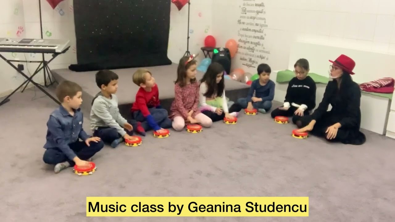 Exercițiu euritmic - Music class by Geanina Studencu