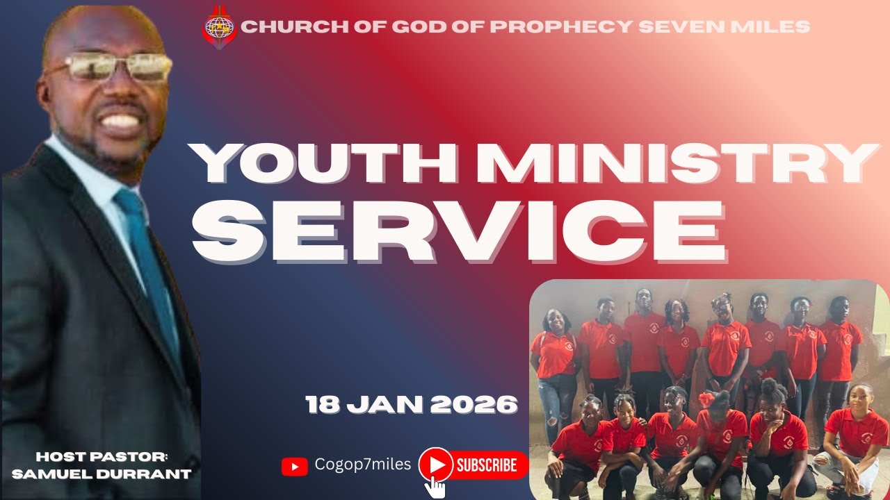 Welcome to our Youth Ministry Service