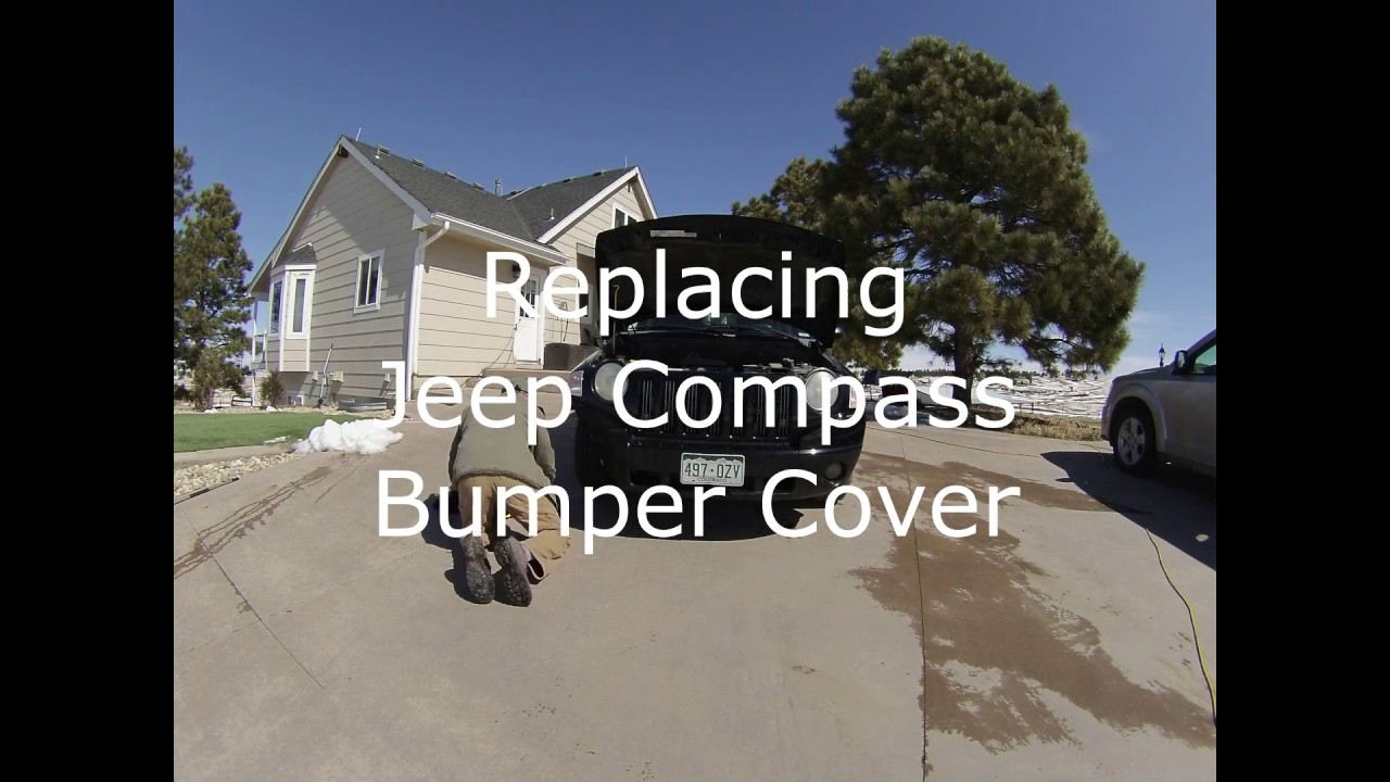 Replacing Jeep Compass Bumper Cover