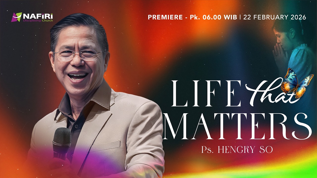 NDC Premiere 06.00 AM | Sunday, 22 February 2026 | Ps. Hengky So