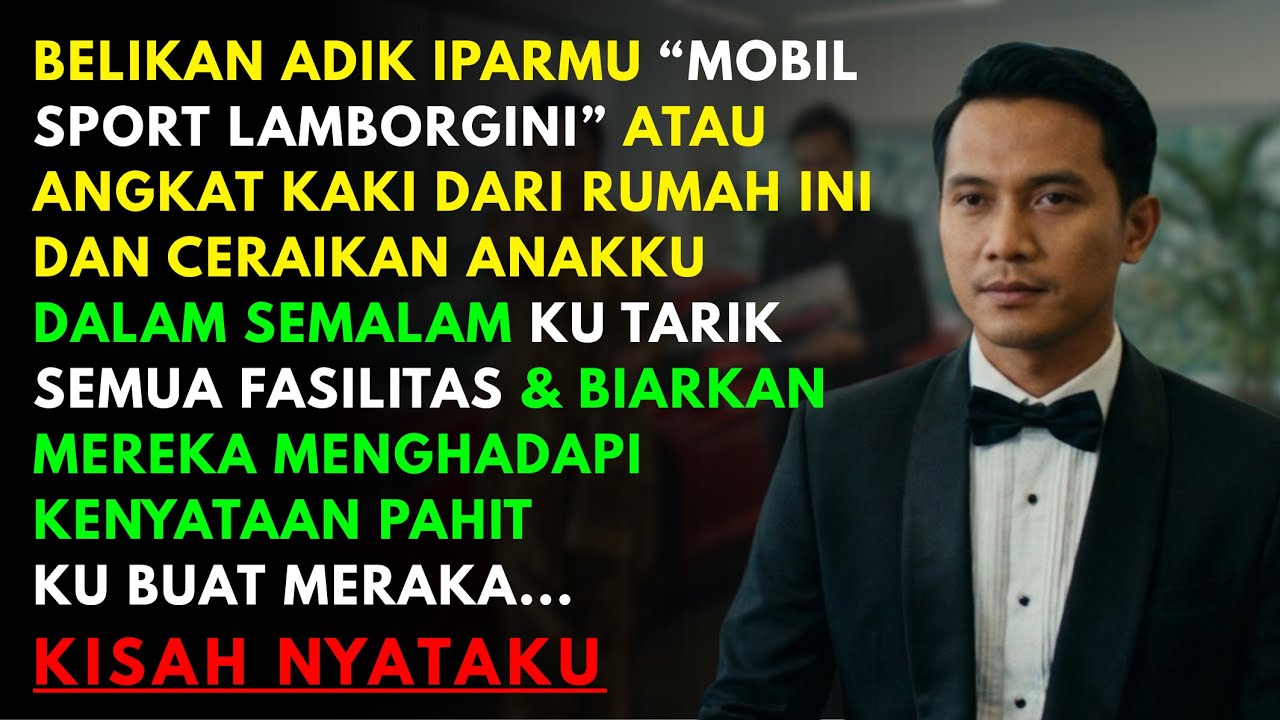 BELIKAN LAMBORGHINI ATAU CERAI – Mertua Syok Saat Menantu Pilih Angkat Koper & Tarik Semua Aset