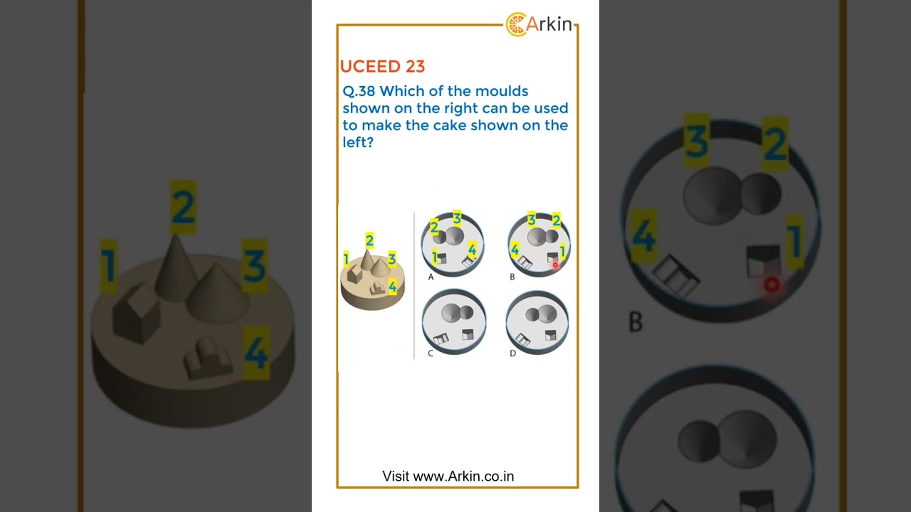 Q38 of UCEED 23 solved. Crack any entrance exam.#UCEED23 #NID#NIFT#CEED#UCEED#NATA