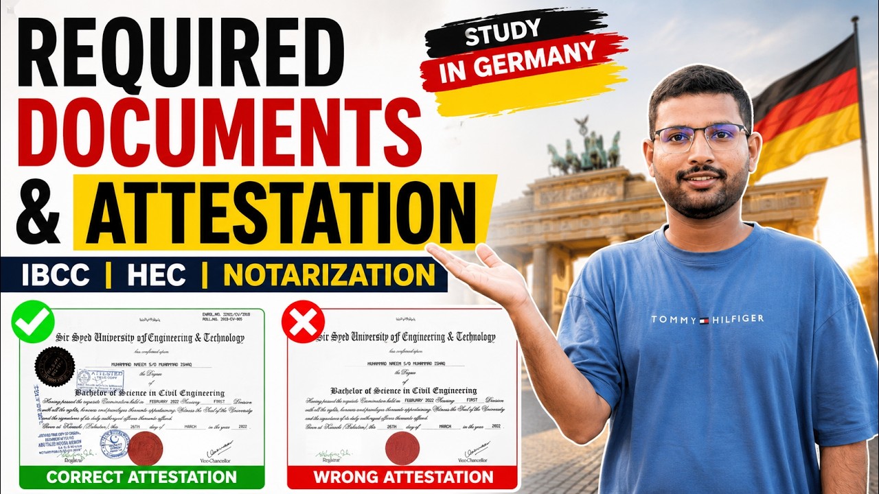 GERMANY DOCUMENTS & ATTESTATION 2027 | HEC, IBCC & NOTARIZATION | COMPLETE PROCESS