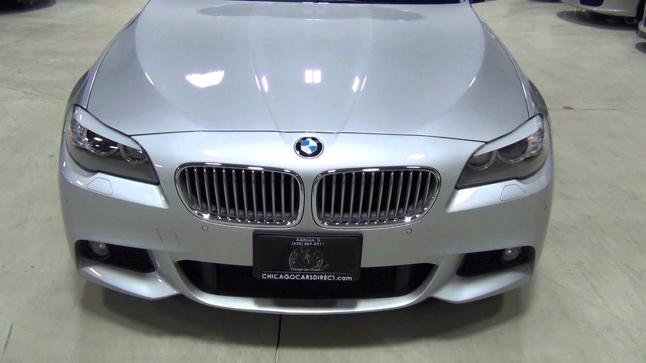 Chicago Cars Direct Reviews Presents a 2013 BMW 5 Series 550i xDrive Sedan - DY70759