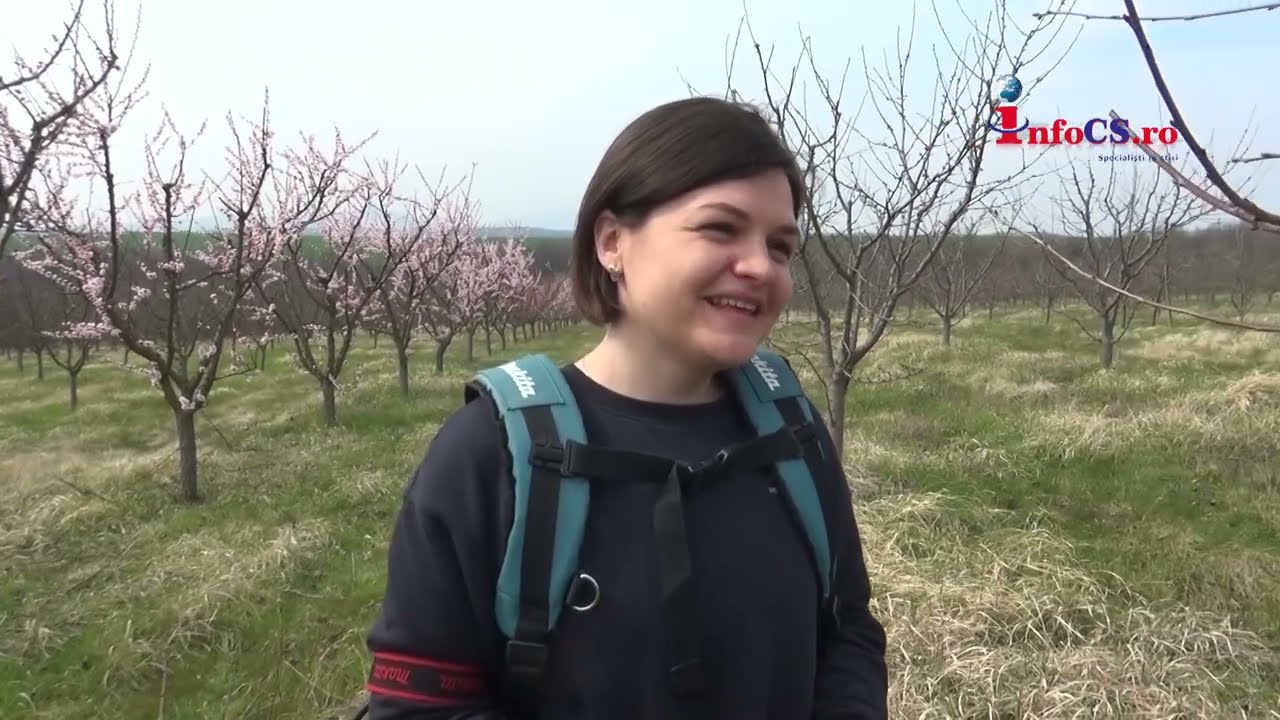 Livada Nicoletei din Ticvani in pline lucrări de primăvară