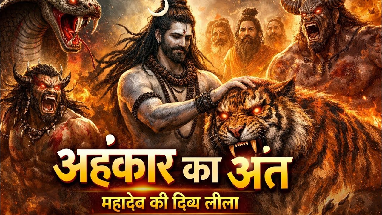 जब महादेव ने तोड़ा अहंकार का घमंड | अहंकार का विनाश – शिव की प्रचंड लीला |When Mahadev Destroyed Ego