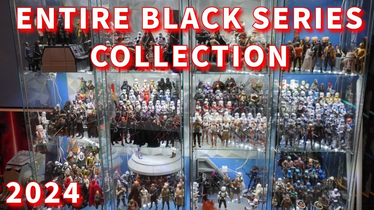 Entire Star Wars The Black Series Collection! (2024 Edition)