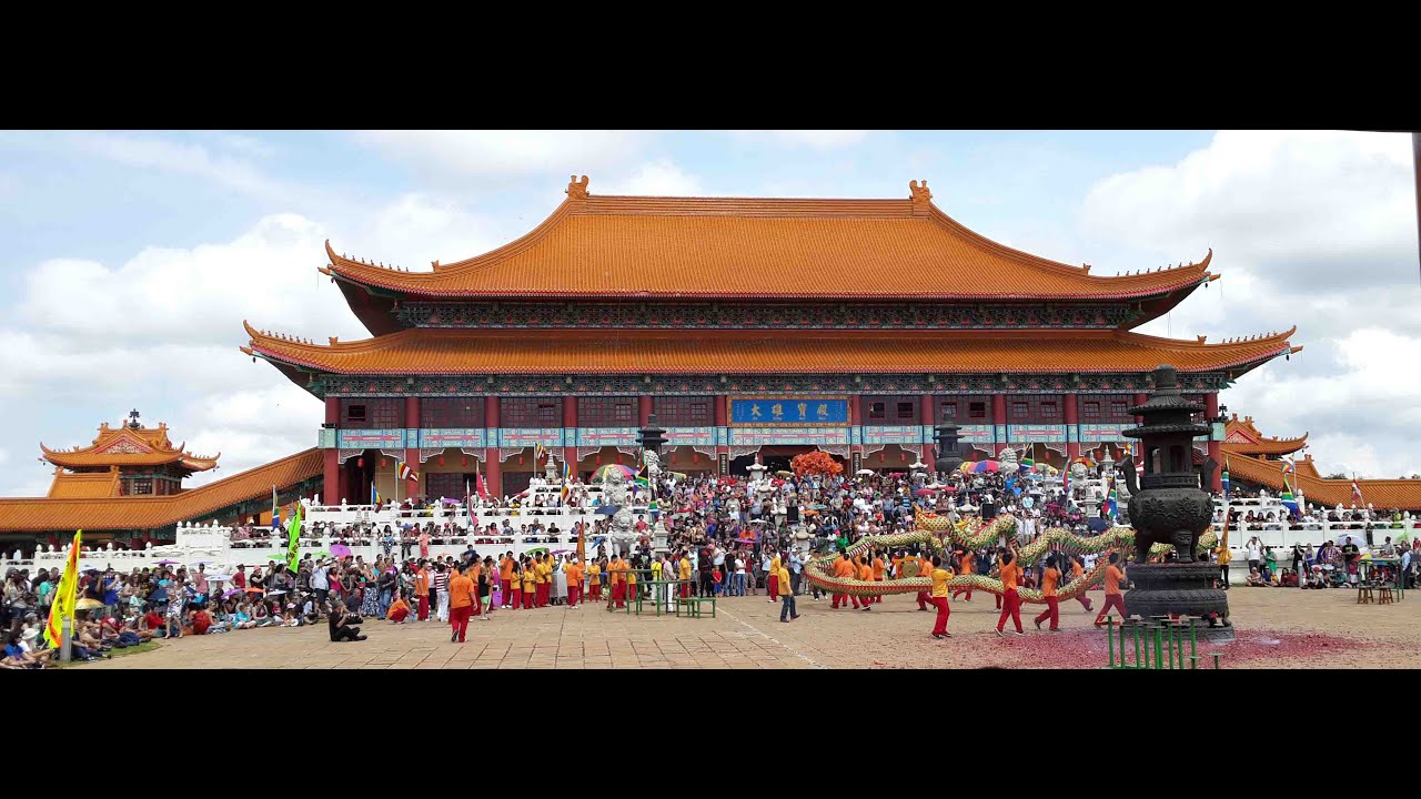 Largest Buddhist temple in Africa - the Nan Hua Temple