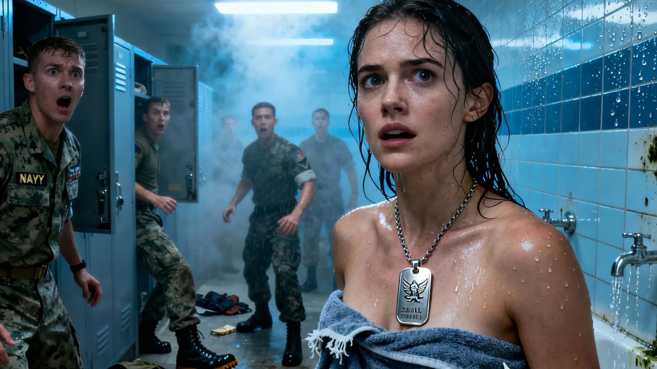 They Mistook Her for Another Rookie — Until Her Towel Dropped, Revealing  Tags of a SEAL Commander.