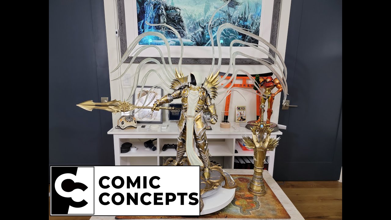 Taurus Studio Diablo Tyrael Statue Unboxing and Review