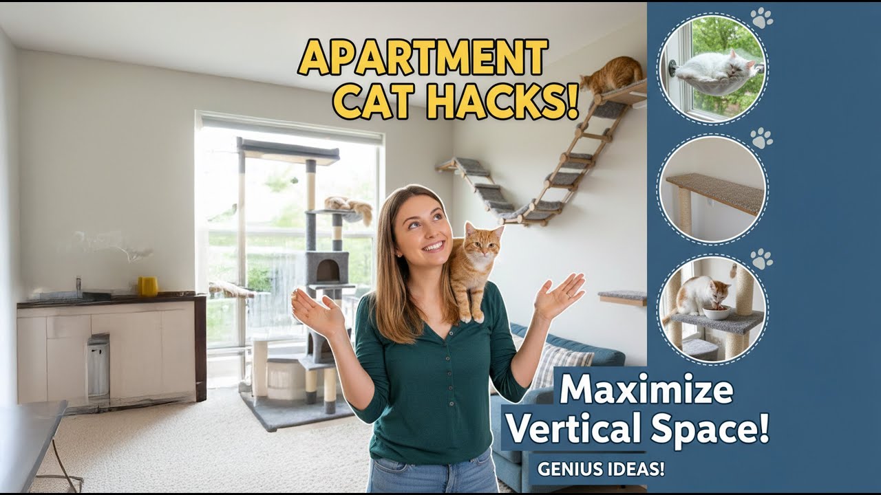 Apartment Cat Hacks: Maximizing Vertical Space