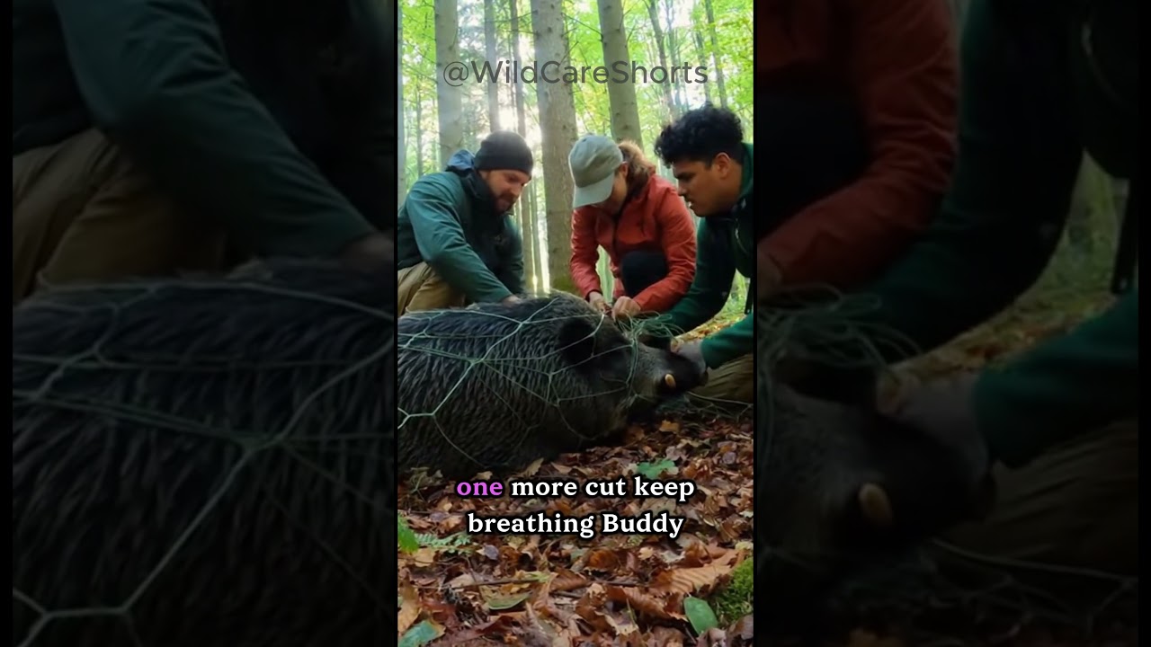 HEROIC Hikers Save Wild Boar! Black Forest EMOTION!