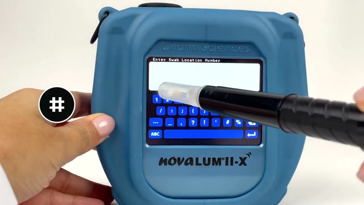 NovaLUM II X System and PocketSwab Plus ATP Swab Training Video