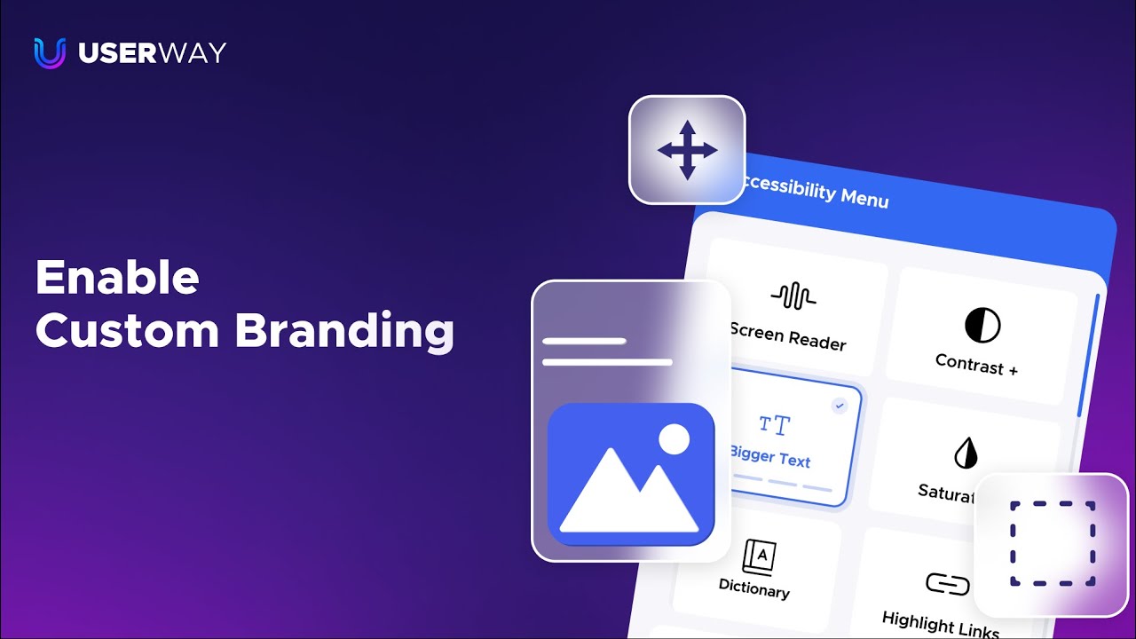 UserWay Tutorial - Enable Custom Branding