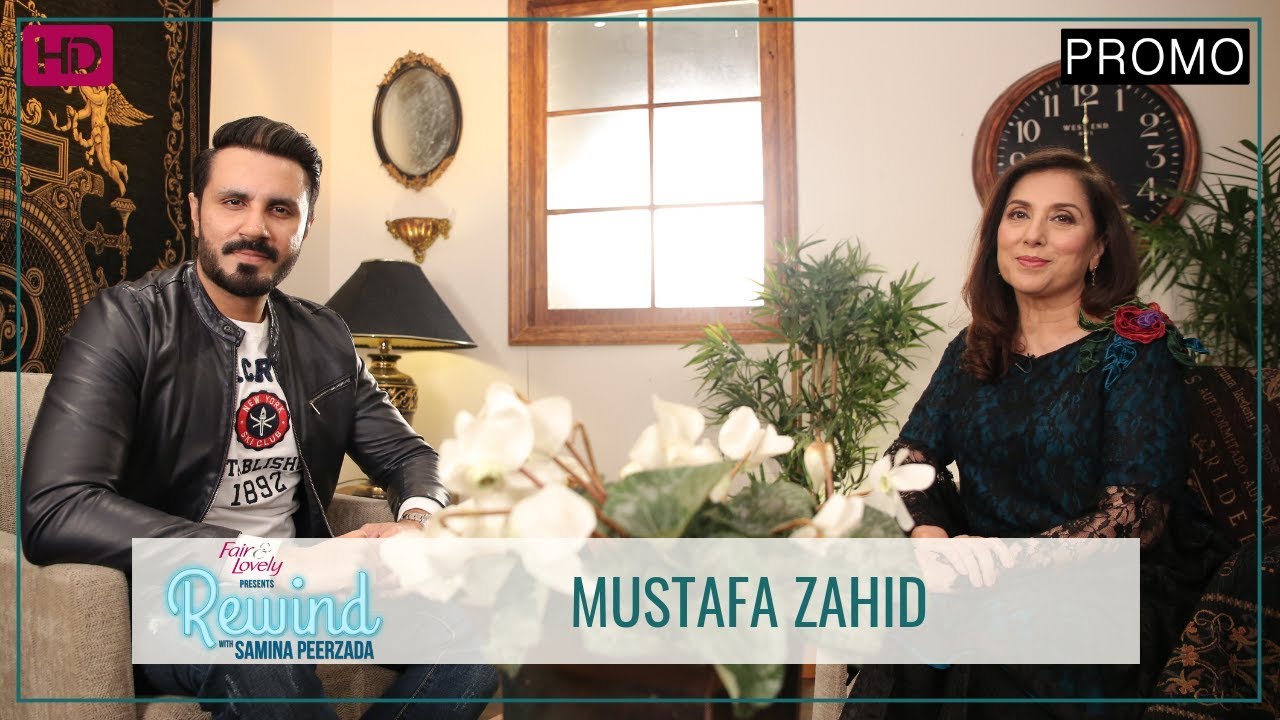 Aashiqui's Singer Mustafa Zahid In His Most Candid Interview | Promo | Rewind With Samina Peerzada