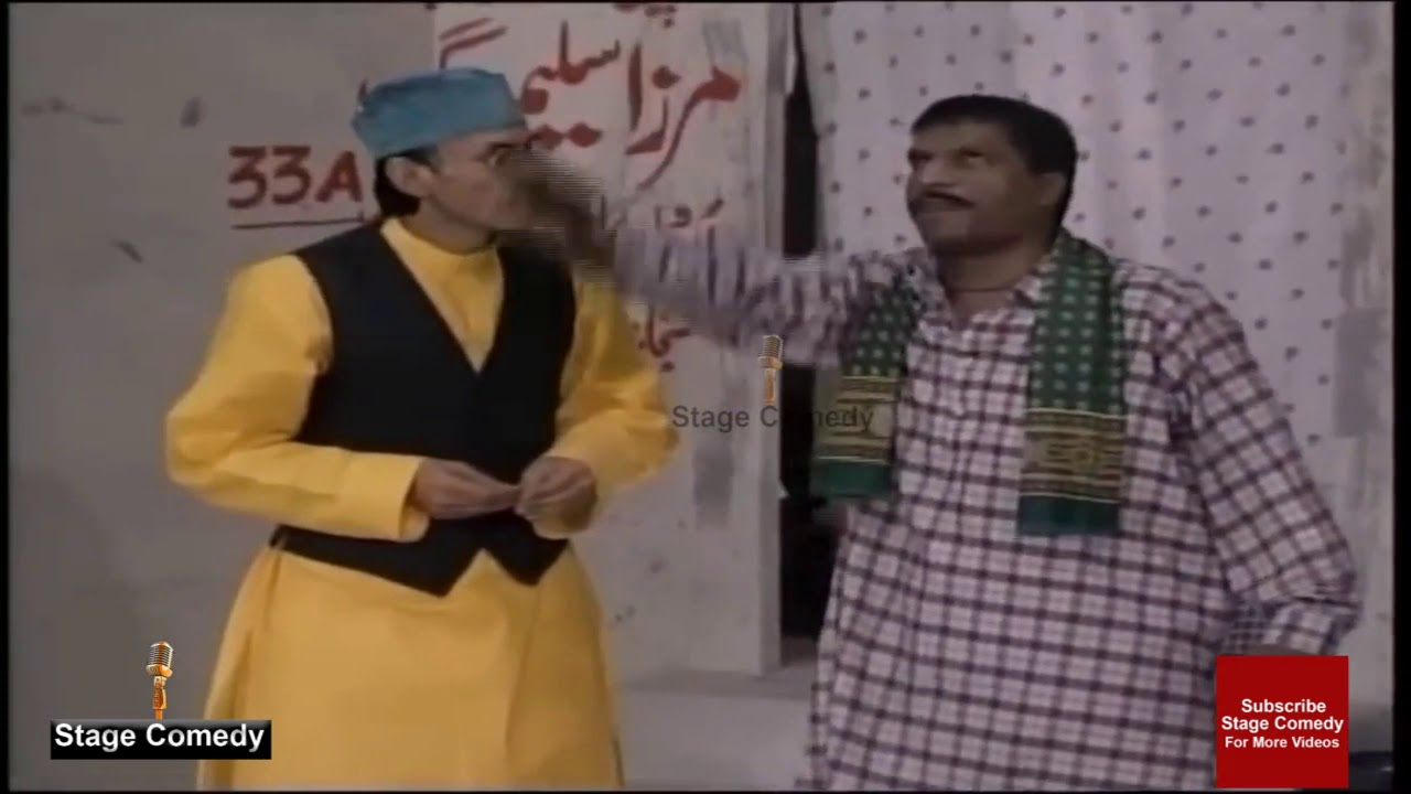 #StageComedy Best of Amanat Chan,Iftkhar Thakur,Sakhawat Naz  PAKISTANI STAGE DRAMA FULL COMEDY CLIP