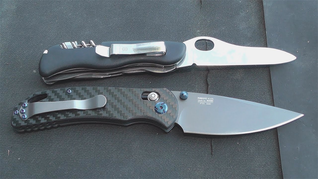 Ganzo G753 Carbone (Firebird F753 - CF). Обзор и тесты ножа, сравнения