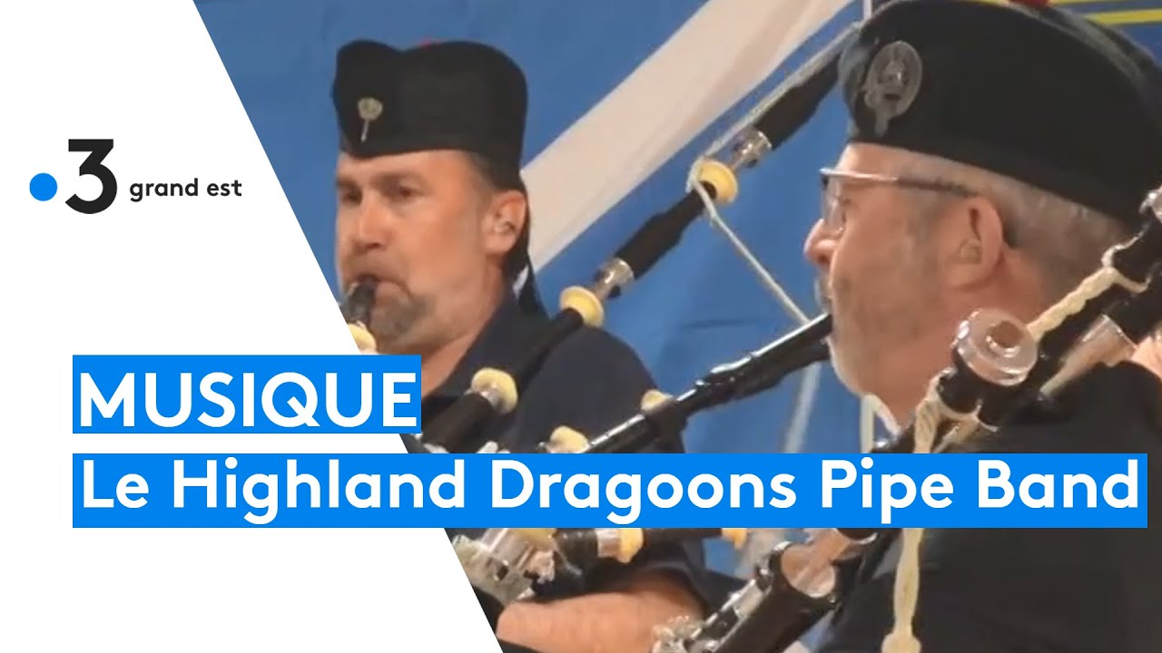 Le Highland Dragoons Pipe Band, groupe alsacien de musique &eacute;cossaise