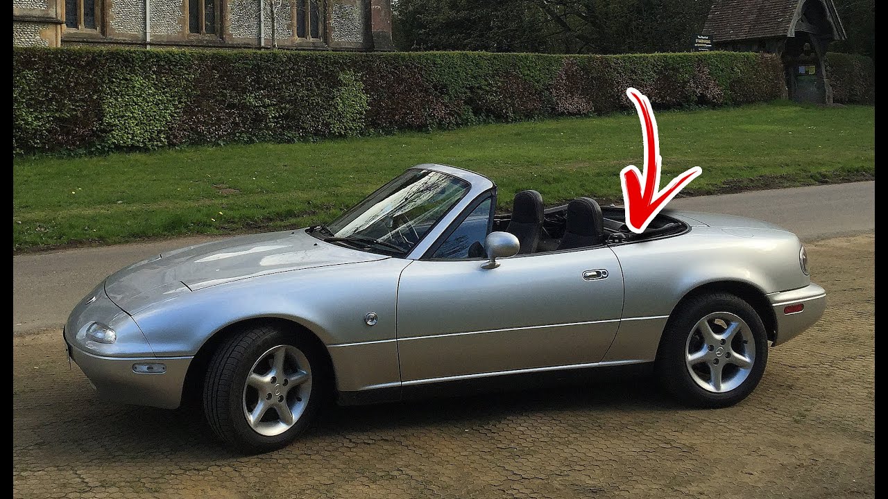 My MX5: How to Solve Water Behind Seats or in Sills (Clearing Drain Holes)