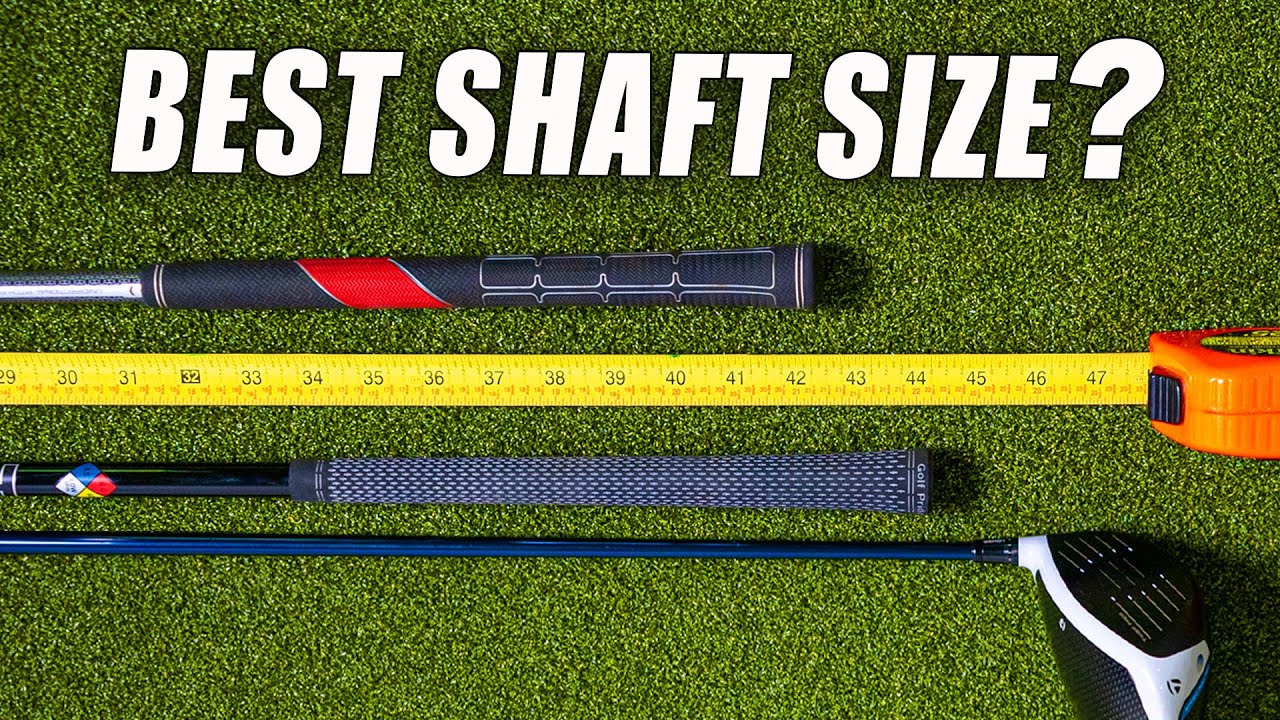DOES THE SIZE OF YOUR SHAFT MATTER? Long vs Short Golf Shaft