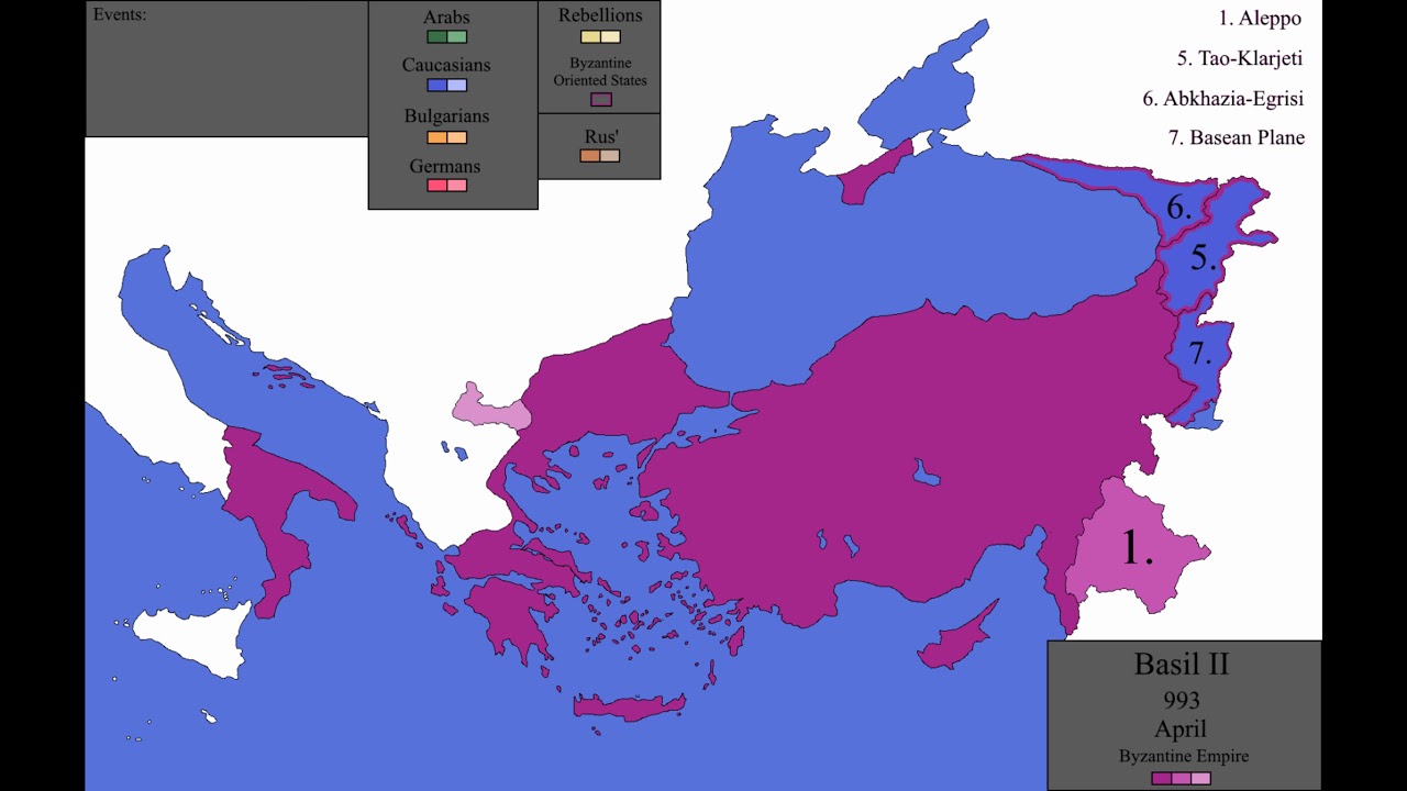 The Reign of Basil II: Every Month