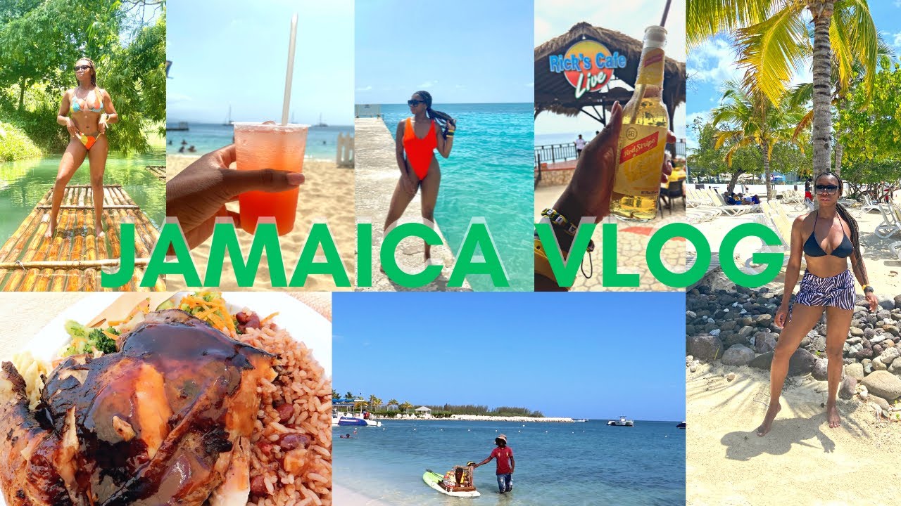 JAMAICA VLOG | RIU MONTEGO BAY | GIRLS TRIP | DUNNS RIVER | BOB MARLEY'S HOUSE | RICK'S CAFE