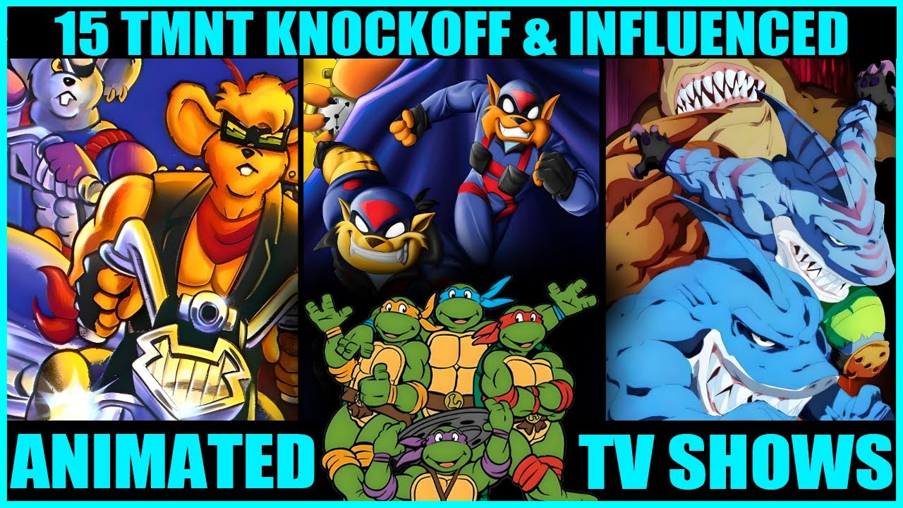 15 TMNT Knockoffs & Influenced Shows That Tried to Cash in on Turtlemania