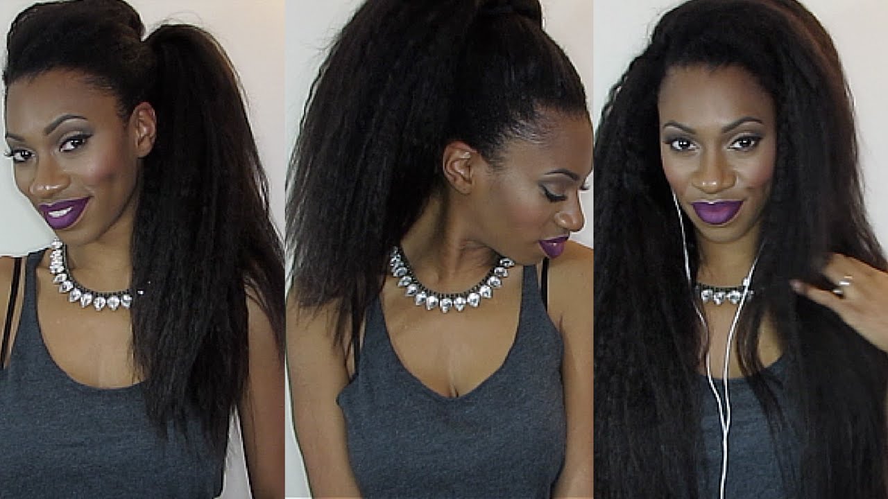 Versatile Sew In w/ Kinky Straight Closure + Bundles