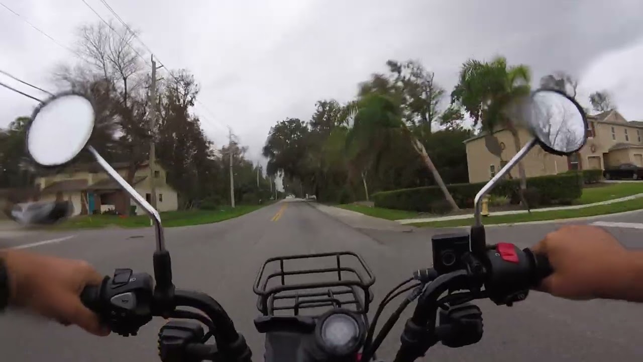 2 New Honda Trail 125 POV Ride Motorcycle ASMR Around Daytona Beach.