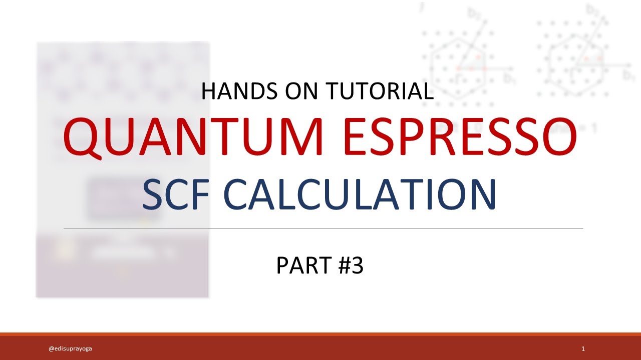 QE-SSP p3 SCF calculation