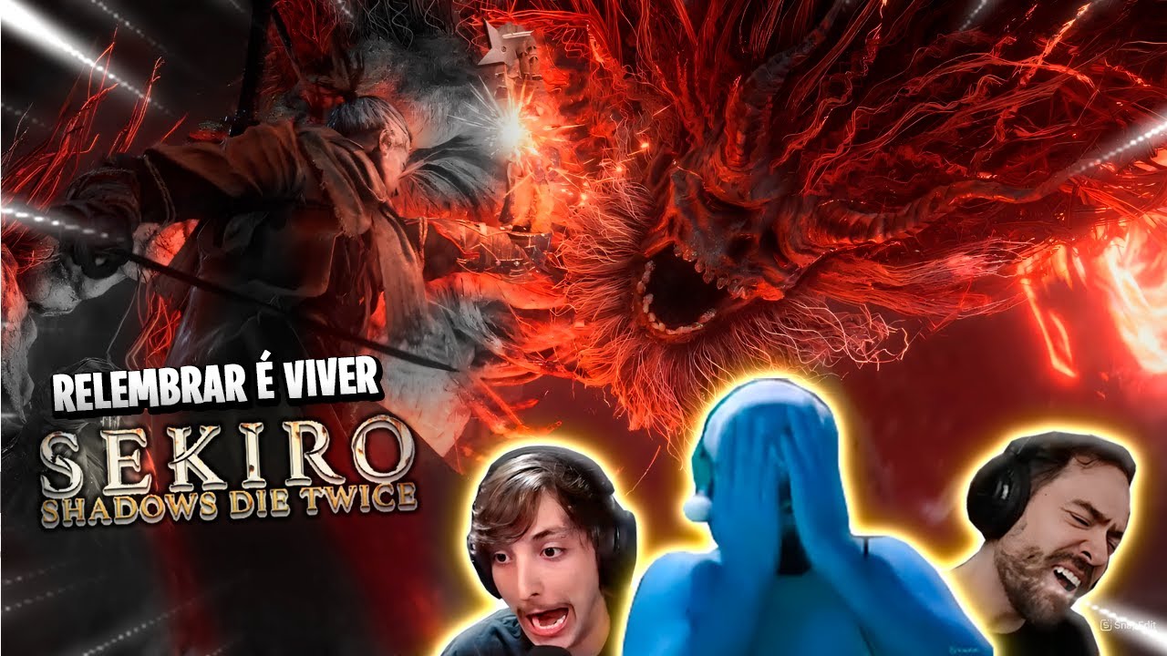 RELEMBRAR É VIVER: O MAIOR DESAFIO DE SEKIRO ? STREAMERS ENFRENTANDO DEMONIO DO RANCOR