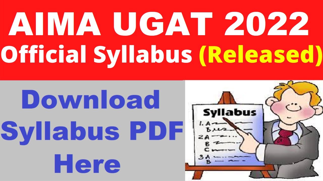 AIMA UGAT 2022 Syllabus (Released) - Check & Download AIMA UGAT 2022 Official Syllabus PDF Here