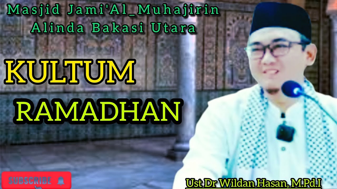 KULTUM RAMADHAN Bersama Ust Dr Wildan Hasan, M.Pd.I#ceramahislam #kultumramadhan#daqwah 