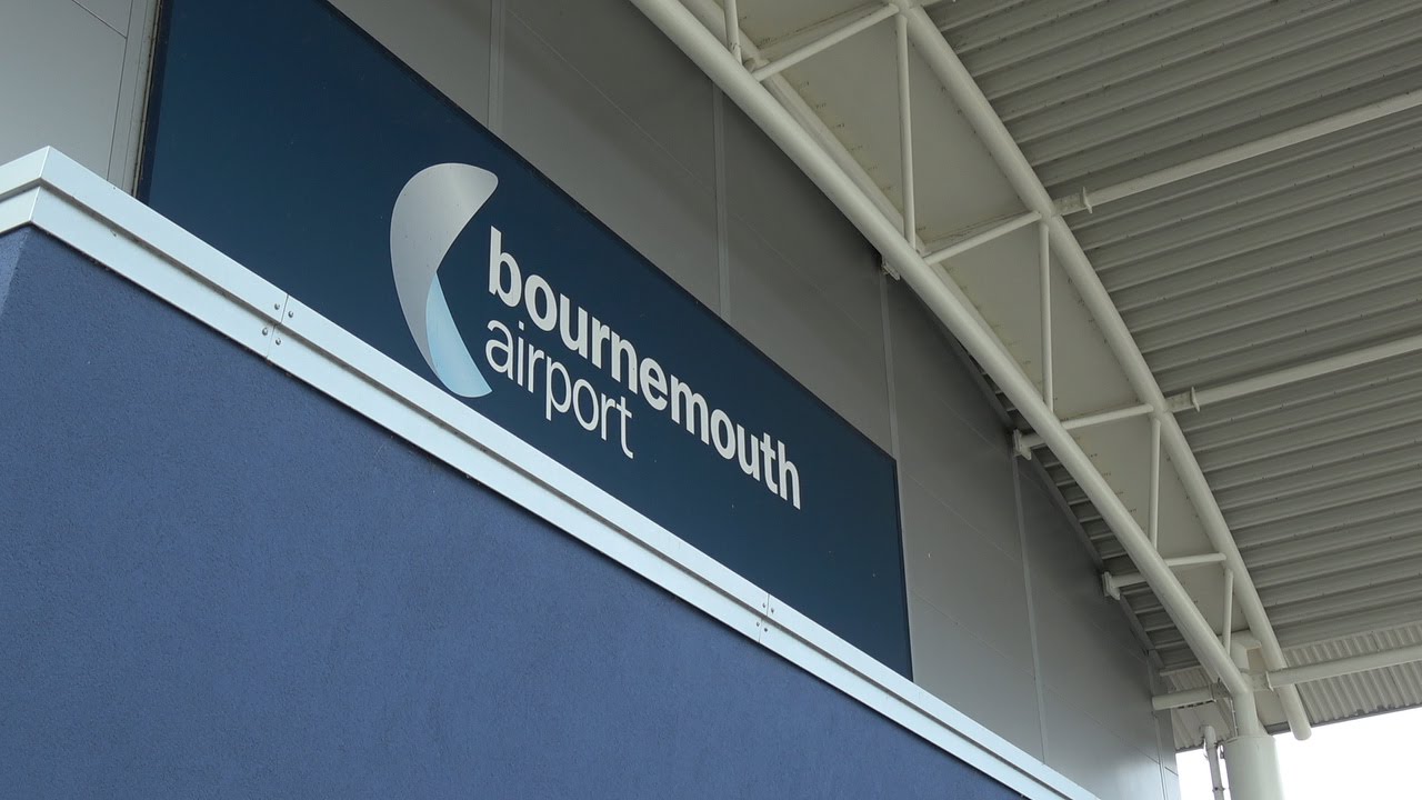 Inside Bournemouth Airport