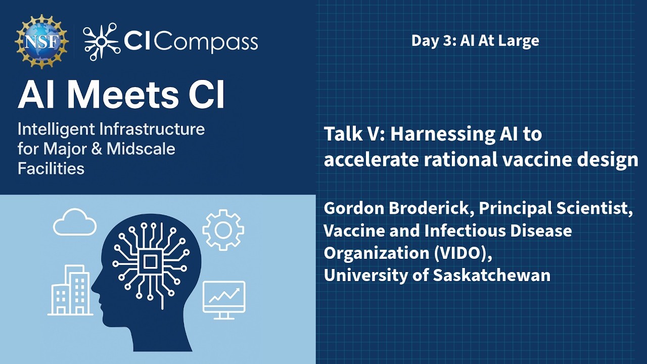 AI Meets CI 2026: Day 3: Gordon Broderick, Vaccine and Infectious Disease Organization (VIDO)