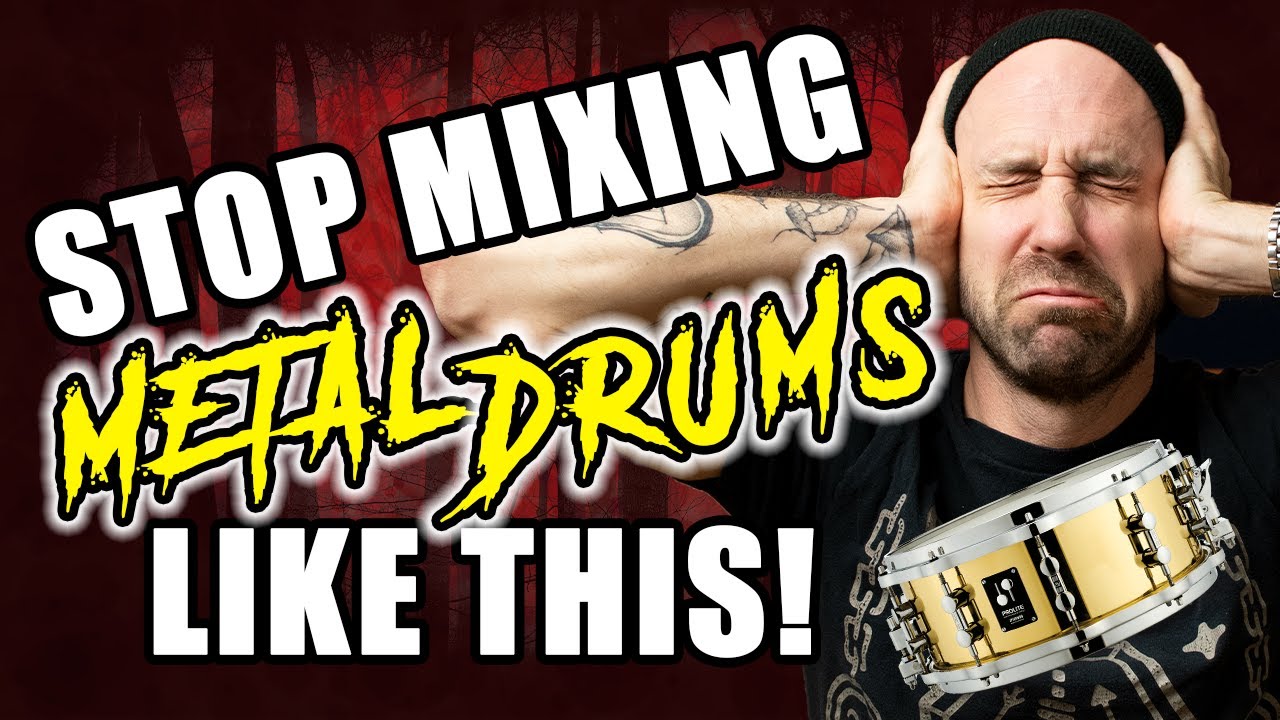 ВОТ КАК НУЖНО СМЕШИВАТЬ БАРАБАННЫЕ В СТИЛЕ DEATH METAL!