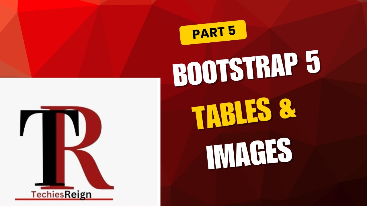 Bootstrap 5 Tables & Images