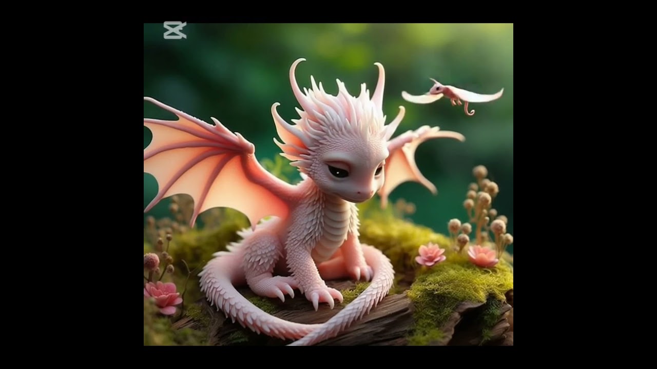 A real story of baby dragon animated story 