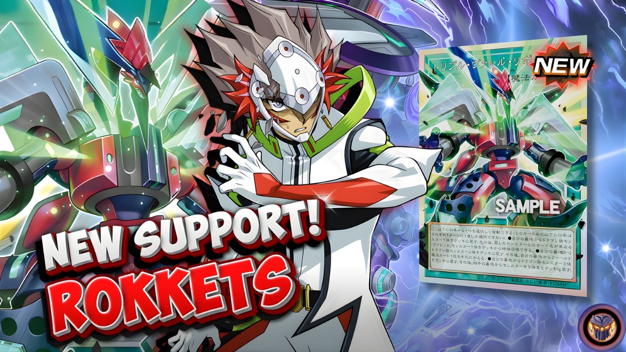 NEW Rokket Support Revealed! Replays and Decklist! Post Limit Over Collections: The Rivals YUGIOH!